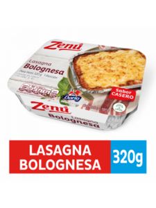 Oferta de LASAGNA BOLOGÑESA ZENÚ x 320 GR por $14650 en Euro Supermercados