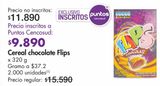 Oferta de Cereal chocolate Flips x 320 g por $11890 en Metro