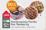 Oferta de Hamburguesa parrilla res Ternez kg en Makro