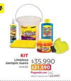 Oferta de Kit limpieza siempre nuevo por $31590 en Easy