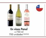 Oferta de En vinos Panul x 750 ml  en Metro
