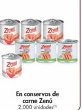 Oferta de Conservas de carne Zenú en Metro