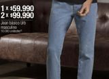 Oferta de Jeans hombre Urb por $59990 en Jumbo