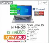 Oferta de Computador Portátil Lenovo por $3199000 en Jumbo