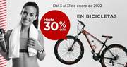 Oferta de Hasta 30% de descuento en Bicicletas por 