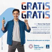 Oferta de Banco Caja Social | Gratis Productos y beneficios | 5/3/2022 - 30/5/2022